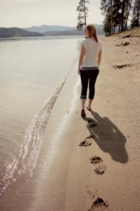 Walking on Beach Revised