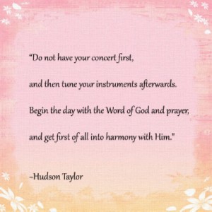 Hudson Taylor quote